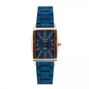 Alexandre Christie AC 2986 Rosegold Blue Steel LHBURBU
